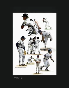 New York Yankees 1978 World Champions Artist Signed Lithograph - Bild 1 von 1