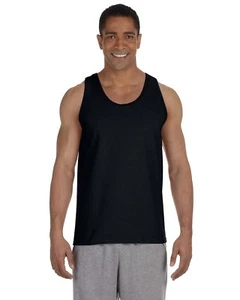 3 Pack Of Gildan G220 Adult Ultra Cotton Sleeveless Round Neck Stylish Tank Top - Picture 1 of 7