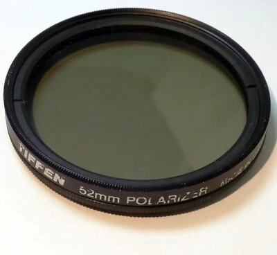 Tiffen Filter 52mm Linear Polarizer PL  made in USA - Image 1 of 4