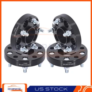 (4) 1" 25mm Hubcentric 5x4.5 5x114.3 Wheel Spacers For Hyundai Genesis Kia Mazda - Picture 1 of 12