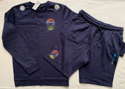 BNWT Older Boys Navy Sweatshirt/Shorts  14 15 years GEORGE — 第 1/4 张图片