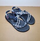 Chaco ZX1 RARE Traingle Pattern Strappy Hiking Sandals Women's Size 8