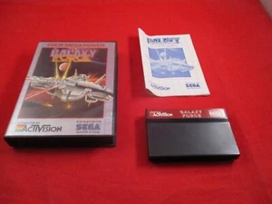 Galaxy Force Sega Master System COMPLETE w/ Box manual game US VERSION! #T1 - Picture 1 of 2