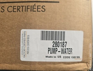 Whirlpool Washer Drain Pump - White (280187) - Picture 1 of 2