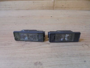 CITROEN C8 2003 PAIR OF REAR NUMBER PLATE LIGHTS - Picture 1 of 2