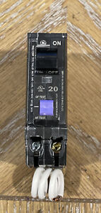 GE THQL1120DF 20 Amp 120 VAC Dual Function AFCI/GFCI Circuit Breaker