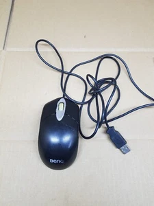 BenQ M108 Optical Wired PS2/USB 3 Button Scroll Wheel Computer PC Mouse - Picture 1 of 4