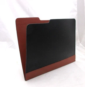 Aktenordner Leder von Graphic Image Made in America schwarz mit Sattel - Bild 1 von 8