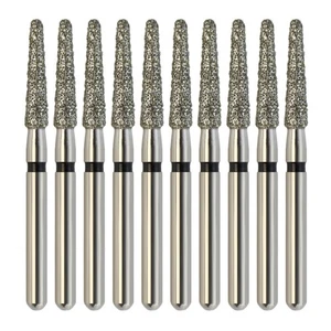 Dental Diamant Bohrer Rund Ende Kegel 856/018SC FG Super Grobe Körnung High Speed - Bild 1 von 24