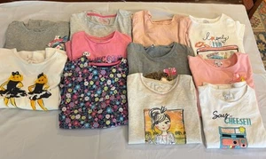 Lot Of 11 Girls Mixed Tops Size 7-10 Mothercare, OVS, Mayoral, Gap, JCrew - Picture 1 of 12