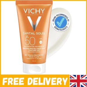 Lightweight Unscented SPF 50 Face Fluid - Ultra Matte Finish for All Skin Types - Picture 1 of 2