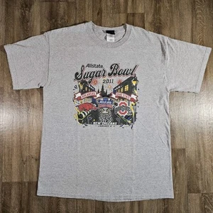 Step Ahead Sportswear T Shirt Gray Mens Sz Large Sugar Bowl 2011 - Picture 1 of 7