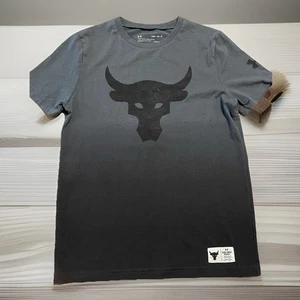 UA Under Armour Youth Boys T-shirt Medium Gray Short Sleeve Good Condition - Picture 1 of 6