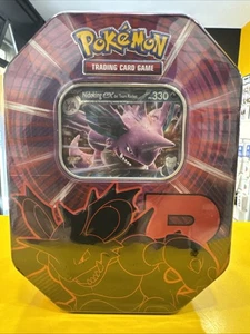 Carte Pokemon - Tin da Collezione Team Rocket Nidoking-EX ITA - Foto 1 di 2