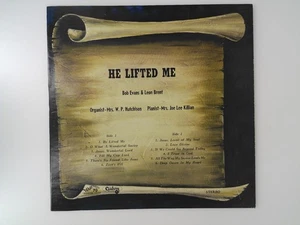 Bob Evans & Leon Brent He Lifted me private label Gospel EX - Picture 1 of 2