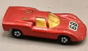 LESNEY "MATCHBOX SUPERFAST" # 68 Candy Apple Red Porsche 910 Car Very Nice (dc4) - Picture 1 of 3