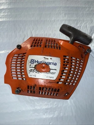 Genuine OEM Husqvarna 455 460 Rancher Recoil Pull Starter 537 03 25-01 - Image 1 of 3