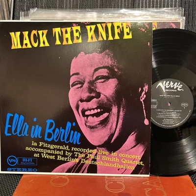 Ella Fitzgerald–Mack The Knife-Ella In Berlin Verve LP UMJ 3187 Japan Import - Image 1 of 4