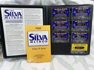 The Silva Method 11 Cassette Tape Set Robert B. Stone w/ Guide Book & Coupon Vtg - Imagen 1 de 16