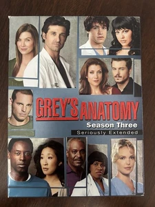 Grey's Anatomy: Season Three (Seriously Extended) (DVD, 2006) - Picture 1 of 6