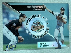 Fleer Ultra CAL RIPKEN JR & ROBERTO ALOMAR 1998 doble problema #7DT HOF Orioles - Imagen 1 de 2