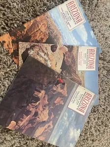Lot Of 3 Vintage Arizona Highways Magazine 1963 & 65 Ephemera Petrified Forest - Foto 1 di 22