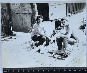 Zärtliche gutaussehende junge Männer attraktive Jungs Gay Int altes Foto #4040 - Bild 1 von 3