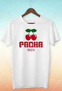 Pacha Ibiza Logo Cherry Men's / Women's T Shirt T2968 - Picture 1 of 5