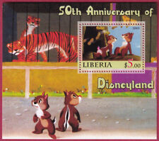 Liberia toller Block postfrisch, 50. Jahrestag von Disneyland