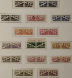 5112- SAN MARINO 1928 POSTPAKETE - POST PARCELSFULL SET 15 STAMPS MNH - Bild 1 von 1