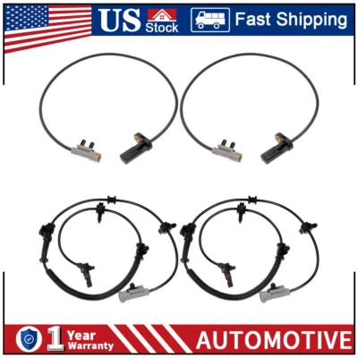 Se adapta a Jeep Commander 2006-2010 Dorman delantero trasero 4X ABS sensor de velocidad de rueda PZ Foto 1 de 4