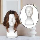 Female Foam Mannequin Head Hat Display Holder For For Home Salon And Travel