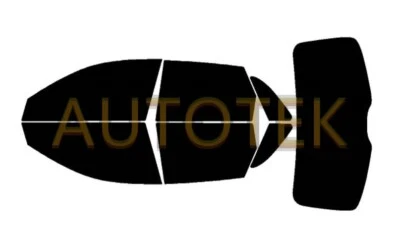 PreCut todos os lados + filme para janela traseira qualquer tonalidade % para Audi Q3 2019-2025 - Imagem 1 de 4