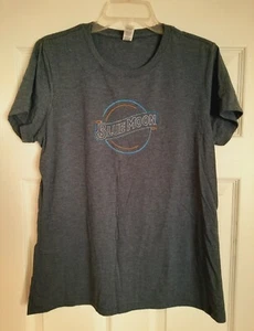 Blue Moon Beer Women's Size L Blue T Shirt with Logo Brand New - Picture 1 of 3