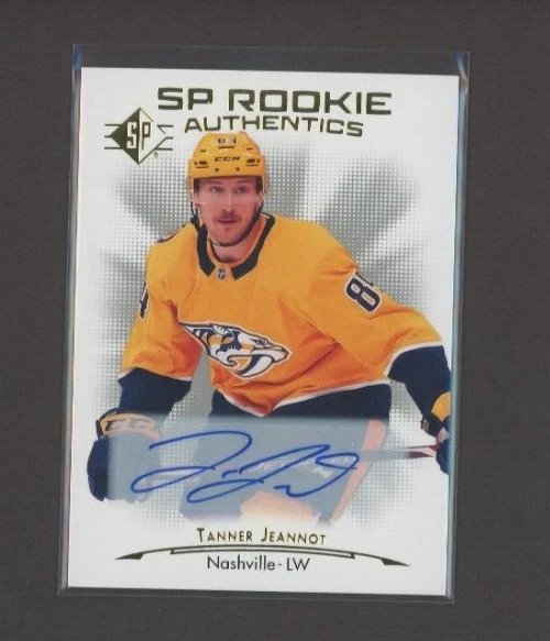 2021-22 SP Signatures Autograph #103 Tanner Jeannot - Image 1 of 1