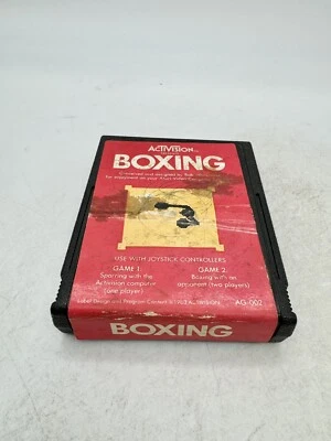 Boxing (Atari 2600, 1980) Cart Only, TESTED WORKING  - Image 1 of 2