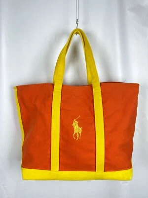 Bolso de Mano Ralph Lauren Lona Logo Grande Playa Foto 1 de 4
