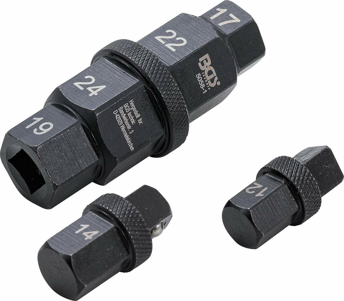 Bussola Esagonale BRILLIANT TOOLS 3/8'' 24mm | Per Avvitamento | Qualità Tedesca - Foto 8