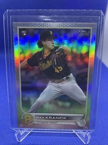 2022 Topps Series 1 Rainbow Foil RC #325 Max Kranick Pittsburgh Pirates