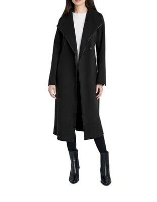 Chaqueta envolvente Tahari negra Foto 1 de 4