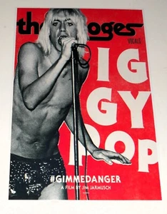 The Stooges Iggy Pop Poster 19"x13" Gimme Danger 2016 Film - 70's Punk - Picture 1 of 3