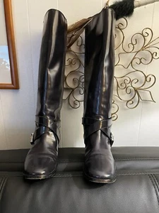 Marc By Marc Jacob’s Dark Gray Knee High Flat Riding Boots Size 36. Outgrew Them - Picture 1 of 13