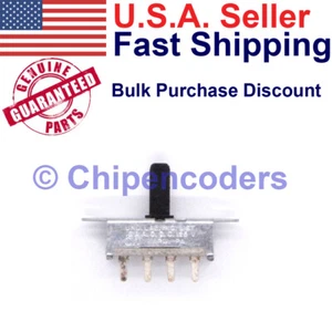 CW SP3T Single Pole 3 Pos. Slide Switch PCB Mount Rated .5 Amp at 125v AC and DC - Picture 1 of 3