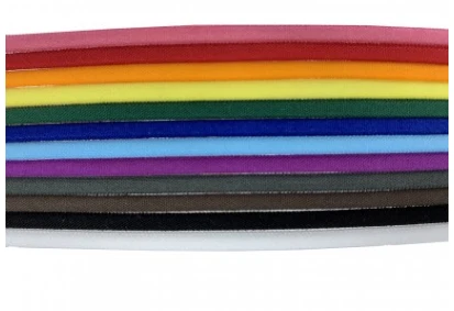 Bandas elásticas de 1/6" disponibles en varios colores se venden en cortes de 5 yardas Foto 1 de 4