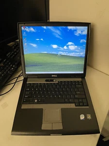 Dell D520 Laptop Pro db9 de9 RS232 Serial Com Port Win XP Office #753A1 - Afbeelding 1 van 13