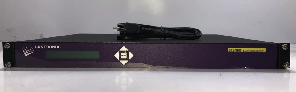 Lantronix SCS4805 Secure Console Server SCS4805U-01 w/Power Cord - Image 1 of 4