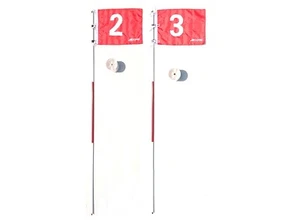 A99 Golf Practice Golf Hole Pole Cup Flag Stick Putting Green Flagstick - 2sets - Picture 1 of 9