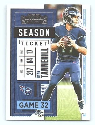 2020 Panini Contenders #9 Ryan Tannehill - Image 1 of 2