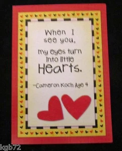 Leanin Tree Love Quotes by Kids Romance Greeting Card Multi Color R194 - Picture 1 of 2