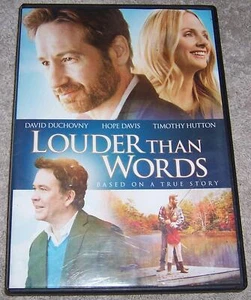 Louder than Words DVD David Duchovny Hope Davis Timothy Hutton - Picture 1 of 2